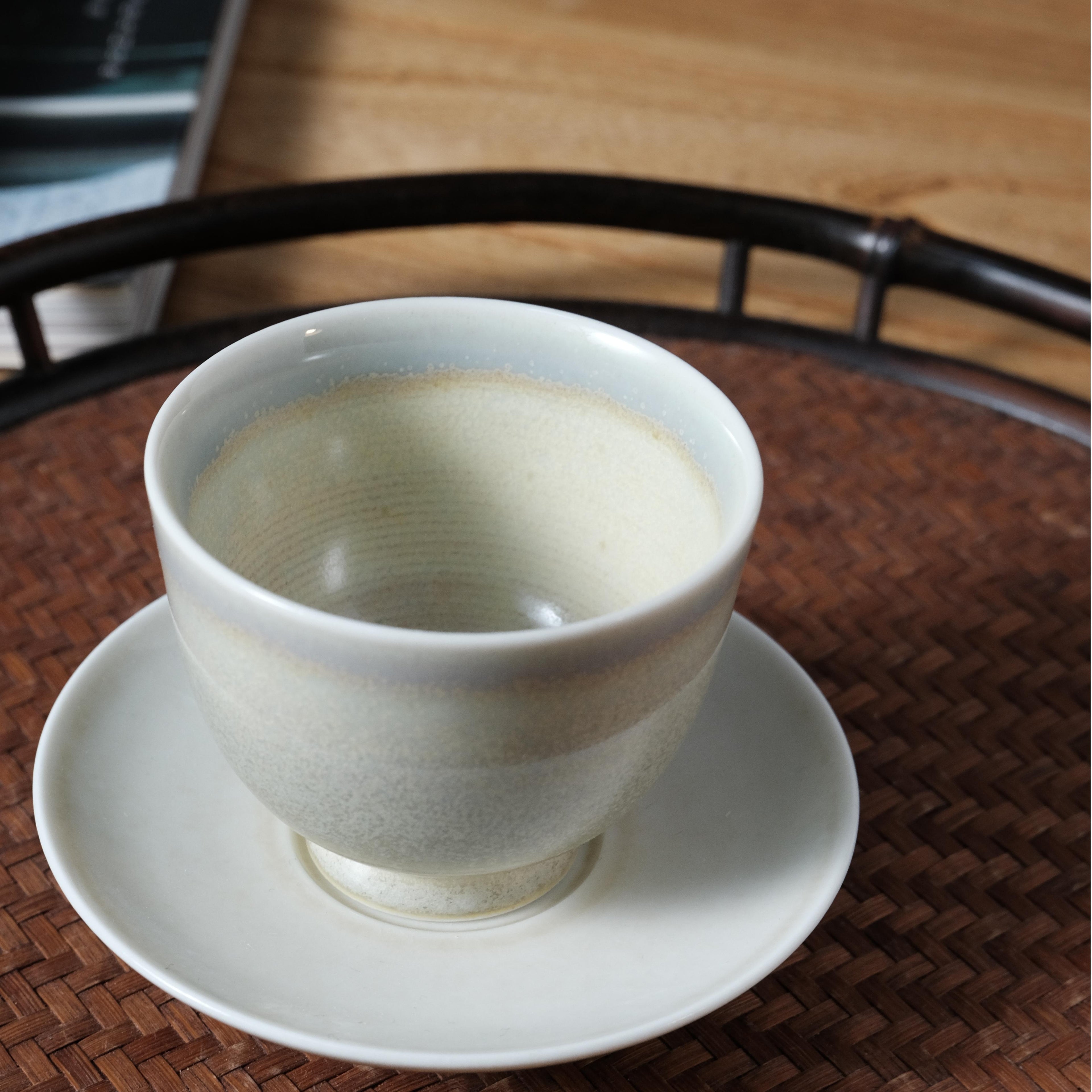 Harmony Tea Meditation Set | Cup & Saucer Art | Mindful Collection